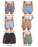 Janie Embroidered Boxer Shorts