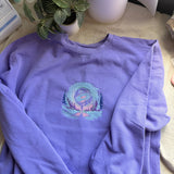 On the Outside GLOW IN THE DARK Embroidered Hoodie Sweater or T-shirt - fits loosely men’s sizing