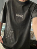 “please” Embroidered Hoodie Sweater or T-shirt (Men’s sizing order your size for oversized fit)