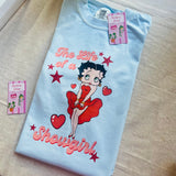 “THE LIFE OF A SHOWGIRL” BETTY BOOP PRINTED TEE