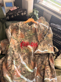 “ETHEL CAIN” DEATH METAL FONT Embroidered Hoodie Sweater or T-shirt (leave me a note if you want a dif thread color)