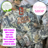 “ELDEST DAUGHTER” Embroidered Camouflage or Mint CREWNECK TSHIRT OR HOODIE Options