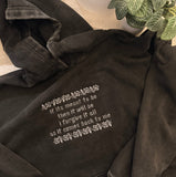 “if it’s meant to be it will be I forgive it all as it comes back to me” Cross-stitch Version Embroidered Sweater or T-shirt