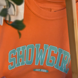 “SHOWGIRL EST. 2025” PRINTED TEE (I need to take and upload photos but here’s video of them so cute!)
