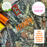 “HONEY” Embroidered Camouflage or Mint Options