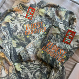 “ELDEST DAUGHTER” Embroidered Camouflage or Mint CREWNECK TSHIRT OR HOODIE Options