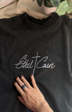 Ethel + Cain EMBROIDERED TSHIRT CREW OR HOODIE