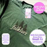 “FOLKLORE” TSHIRT OR CREWNECK