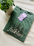 “FOLKLORE” TSHIRT OR CREWNECK