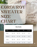 YOU’RE A COWBOY LIKE ME EMBROIDERED CORDUROY CREWNECK WITH BACK EMBROIDERY!  (OVERSIZED **MENS SIZING** (SIZE DOWN RUNS LARGE XL FITS LIKE A 2X)