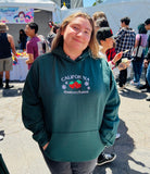 Dark Green Strawberry🍓 Festival Embroidered HOODIE