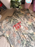 “I WONT CRY” Embroidered Hoodie Sweater or T-shirt (Copy)