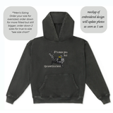 “I’d save you but the world is bent” Icarus Version Embroidered Hoodie Sweater or T-shirt
