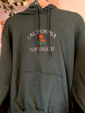 Embroidered “CALIFORNIA” Poppy HOODIE