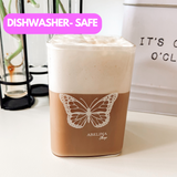 Butterfly Espresso Short Glass