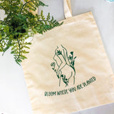 Floral Feminine Tote Bag