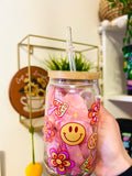 Flower Straw for 16oz glass