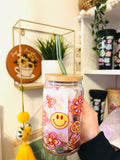NEW! Fun Wavy Glass Straw for 16oz Glass