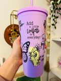 FIX YOUR WINGS & TRY AGAIN 22oz COLD CUP
