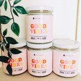 Good Vibes VEGAN Melon Papaya Candle
