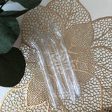 Clear Transparent Glass Straw for 16oz Mug