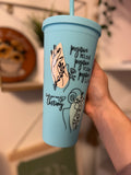 FIX YOUR WINGS & TRY AGAIN 22oz COLD CUP