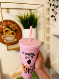 FIX YOUR WINGS & TRY AGAIN 22oz COLD CUP