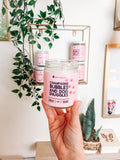 **DISCOUNTED IMPERFECT** Champagne Bubbles, And Dog Snuggles VEGAN Candle