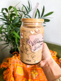 Afirmaciones Diarias 16oz Glass (Lid/Straw sold separately)
