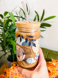 PLANT VIBES 16oz Glass (Lid/Straw sold separately)