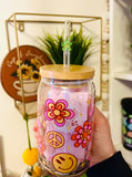 Flower Straw for 16oz glass