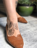 Monstera Leaves Temporary Tattoo