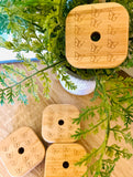 Beautiful Butterfly Square Bamboo Lid (Order is for ONE* LID)