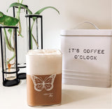 Butterfly Espresso Short Glass