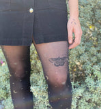 Night Moth Temporary Tattoo